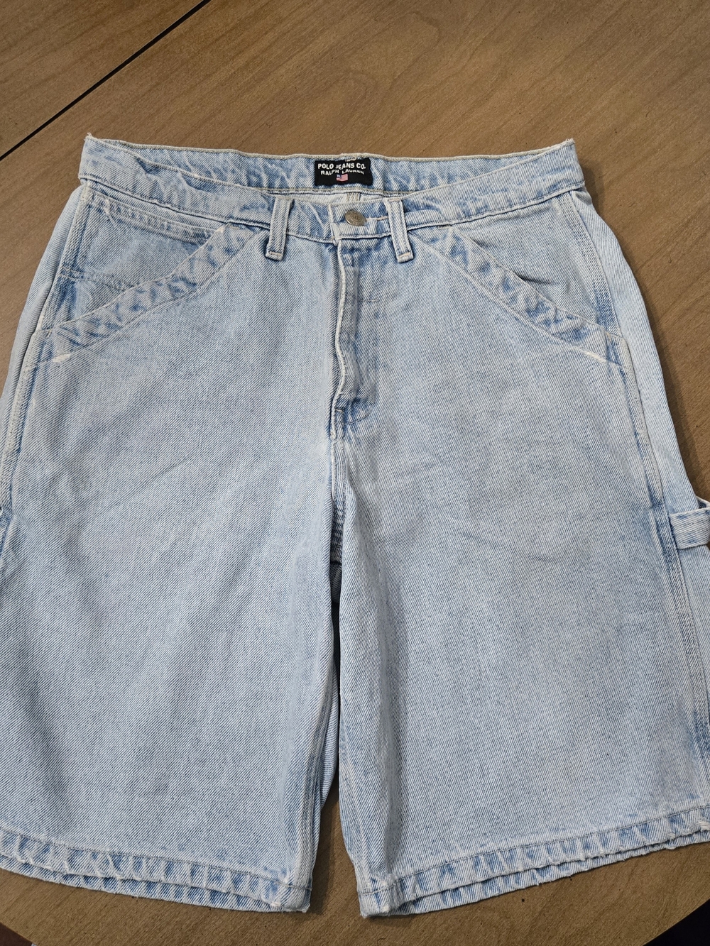 Polo by Ralph Lauren Light Wash Denim Shorts
